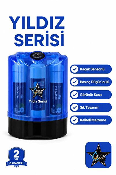 AURAGOLD Su Arıtma Cihazı Aura Gold Yıldız Serisi