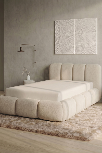 TEOHOMELİNENS 190 Gsm, 95% Cotton 5% Elastane Single Jersey Fitted Sheet Sing...