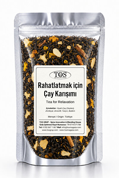 TOS The Organic Spices شاي للتخفيف من التوتر 40 جرام (1. شاي عالي الجودة للاس...
