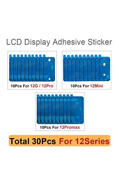 Choice 30 قطعة من ملصقات مانعة لتسرب الماء لشاشات LCD من سلسلة 12، و10 قطع من...