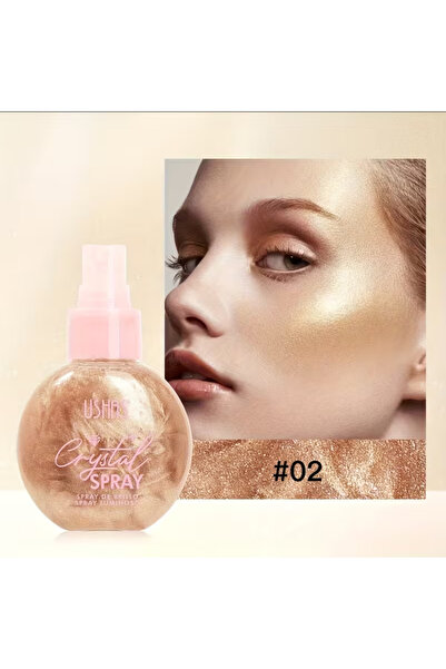 Ushas Iluminator spray pentru fata si corp Crystal Spray #2