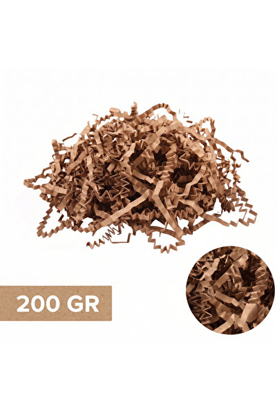 MEG TASARIM DÜNYASI Kraft Zikzak Crinkled Paper 200 Gr - Decorative, Rustic, ...