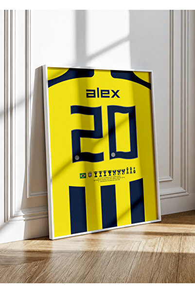 Base Concept Alex de Souza 20 Forma Tasarımlı Poster Tablo (Çerçeveli)