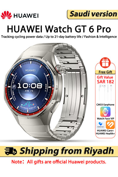 Huawei WATCH GT 6 Pro 46mm Smart Watch, 1.47'' Display, up to 21 days battery...