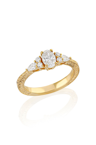 Coy Diamond Vintage Pırlanta Yüzük 0.80 karat Pırlanta Yüzük