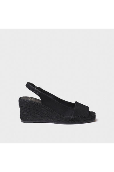 Toni Pons Kadın / Kız Sandalet Fiore Wedge In Dyed Jute Black