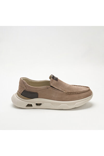 John May Men's Sneaker Og-2413 923-144 Gray Towel Nbk-Brown Marsel