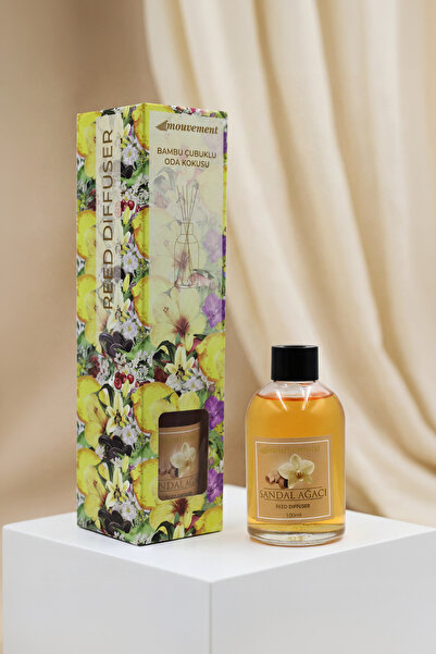 MOUVEMENT 100 Ml Sandal Çubuklu Oda Kokusu – Doğal Ağaç Kokusu
