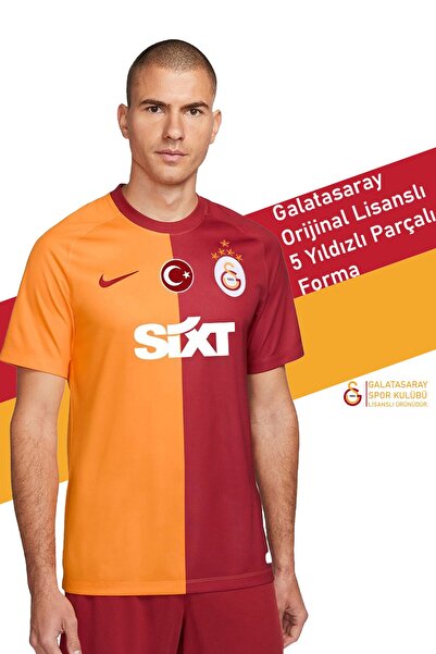 Galatasaray Galatasray Orijinal 23/24 5 Yıldız Parçalı İç Saha Forma