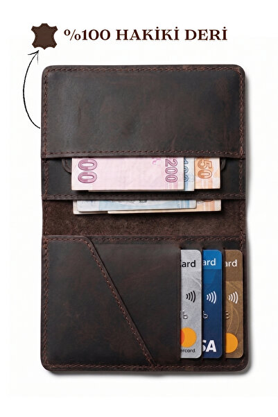 Santini Collection Card Holder Men's Wallet Genuine Leather Card Holder Slim ...