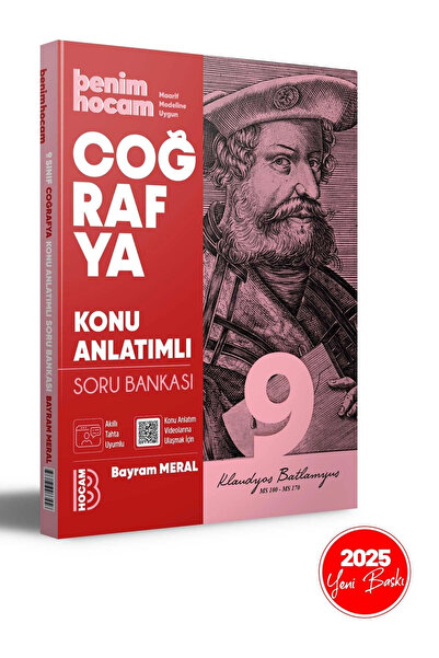 Benim Hocam Yayınları 2025 9. Sınıf Coğrafya Konu Anlatımlı Soru Bankası
