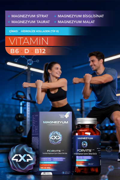 FORVİTS LAB MAGNEZYUM 60'lık Tablet