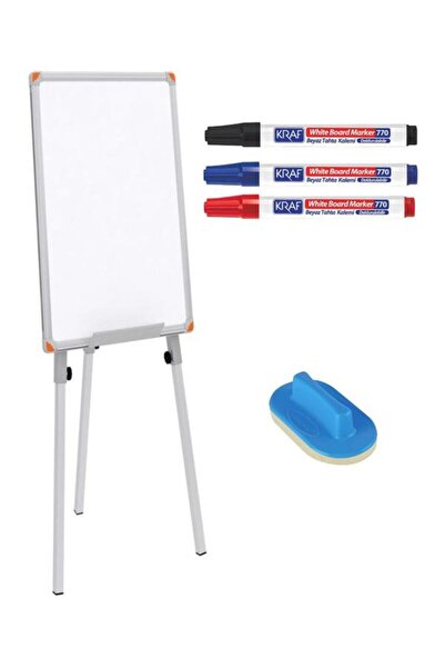 Panda Yazı Tahtası 50x70 PAN092 Silgi ve Kraf Beyaz Tahta Kalemi Set