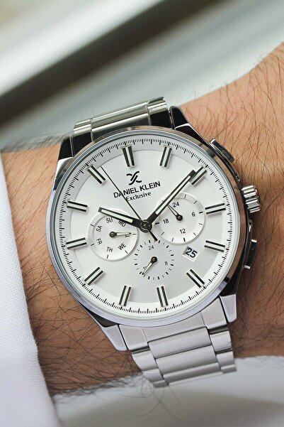 Daniel Klein Dk297119 Men's Wristwatch with Steel Strap