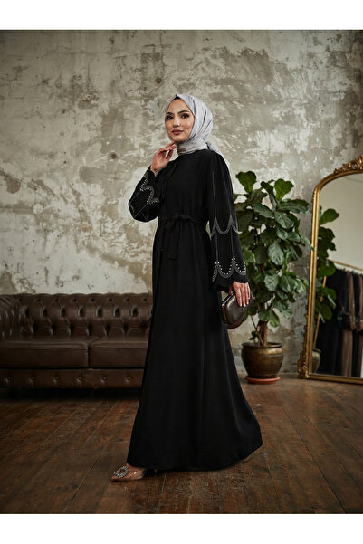 MY QILAM NUMARUL 10 MODA Îmbrăcăminte Hijab Femei Rochie Ferace cu mâneci cu ...
