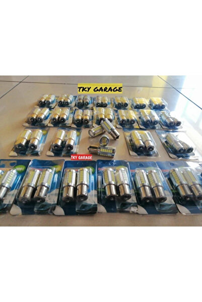 Carway Tek Duy 93 2'li Geri Vites Led Sinyal Stop Ampulü Beyaz Renk Çoğu Arac...