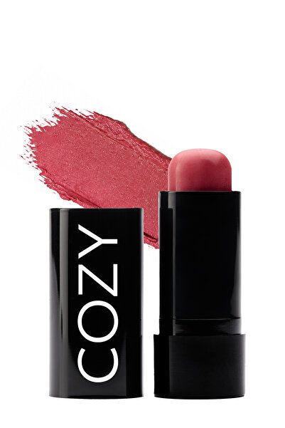 COZY Cosmetics Stick Allık – Blusher Multi-Use BERRY POP – 3’ü 1 arada Göz, Y...