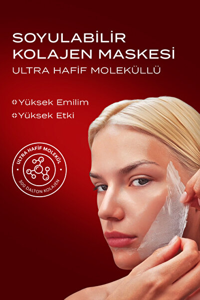 Acqua Perfection Collagen | Nemlendirici Gözenek Kırışıklık Karşıtı Kolajen Porselen Cam Cilt Soyulabilir Maske 70 ml