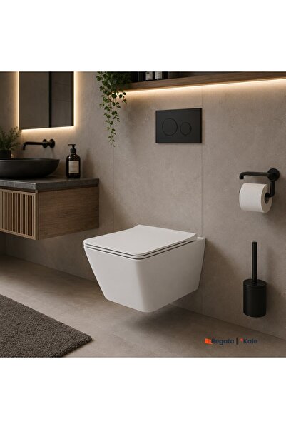 KALE Solid Ultra Slim Yavaş Kapanan Klozet Kapağı