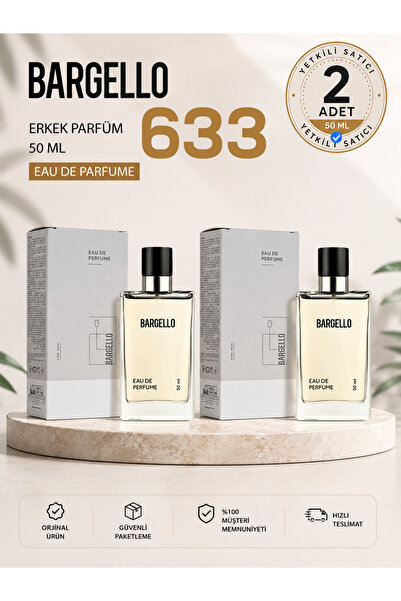 Bargello ERKEK PARFÜM 633 FRESH 50 ML EDP 198658695223  x2