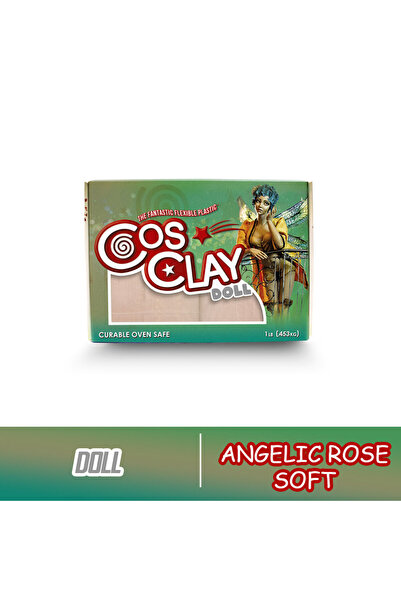 Cosclay DOLL Angelic Rose Lite – Esnek Polimer Kil (Soft)