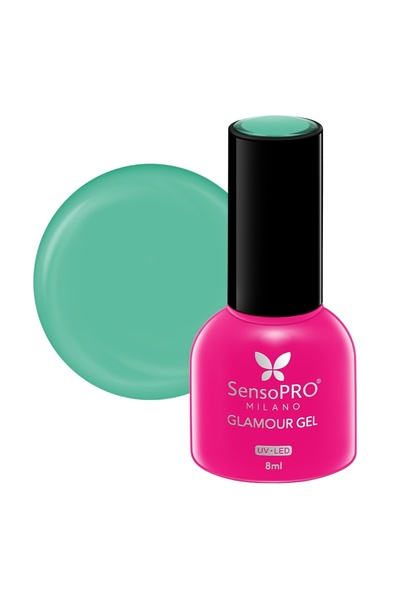 SensoPRO Milano Ημιμόνιμο βερνίκι νυχιών Glamour Gel 8ml, Amazing Grace #105