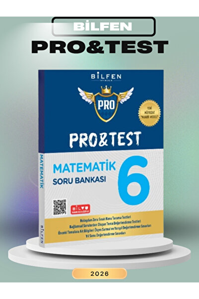 Bilfen Yayıncılık Bilfen 6. Sınıf Pro Test Matematik Soru Bankası