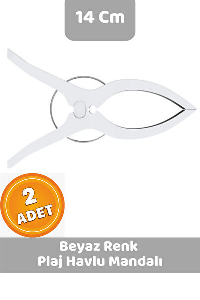 CANVELA 2 Adet XXL Büyük Boy Şezlong Plaj Havlu Mandalı Halı Asma Battaniye v...