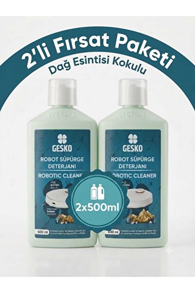 GESKO Robot Süpürge Deterjanı Dağ Esintisi (2x500 ml )