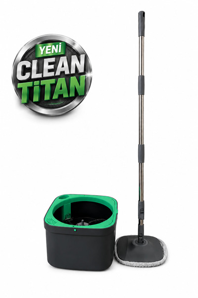Waldern Clean Titan Çift Tanklı Kendini Temizleyen Hijyenik Mop Seti - Temiz ...