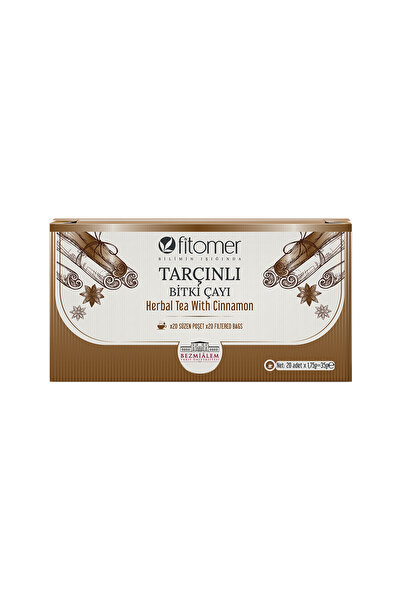 Fitomer Tarçınlı Bitki Çayı 1,75 Gr 20 Li Paket