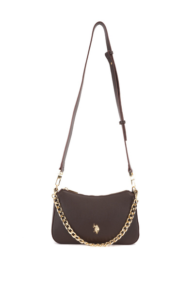 U.S. Polo Assn. Brown Women's Shoulder Bag Us26593
