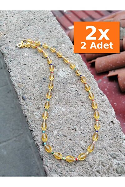 Bozhi Necklace Glass Beads Luminous Style