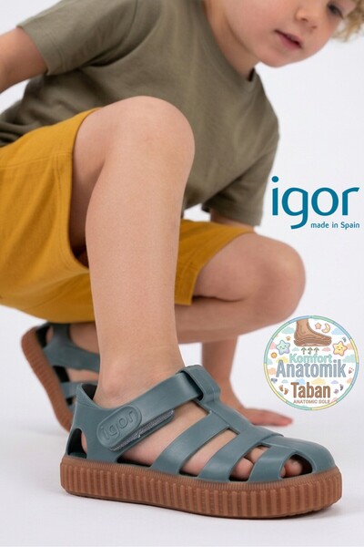 IGOR S10291-231 Nico Caramelo Sandale za bebe i decu