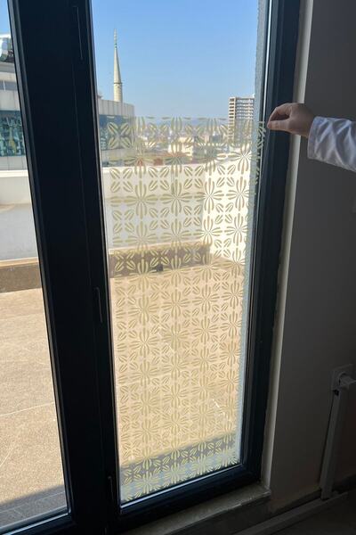 Akıllı Kağıt Glass Decor Static Paper with Grip Feature Transparent Snowflake...