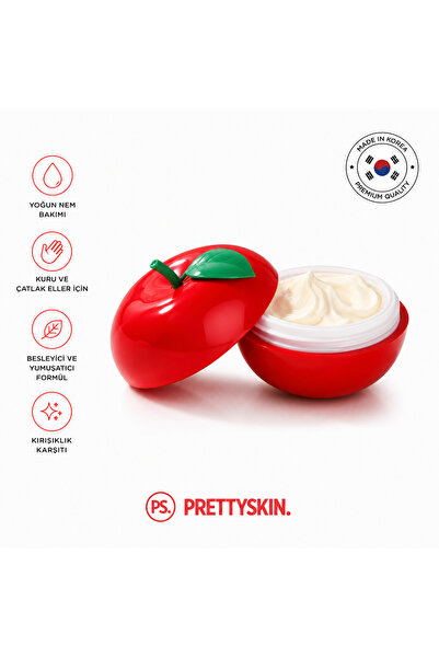 PRETTYSKIN PRETTYSKIN Hand Cream 35 gr | Nemlendirici Elma Özlü El Kremi