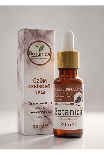 botanica Grape Seed Oil 20 ml – Fine-Textured Antioxidant Skin Care Oil