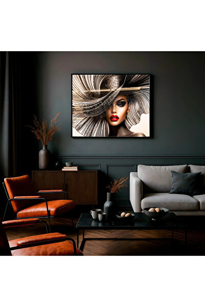 MallDeco Tablou Canvas Fashion Elegant, Finisaj Lucios