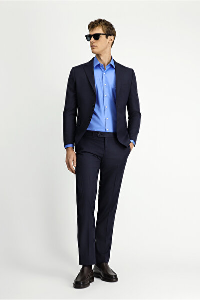 Kiğılı 7 Drop Slim Fit Slim-Fit Wool Striped Suit