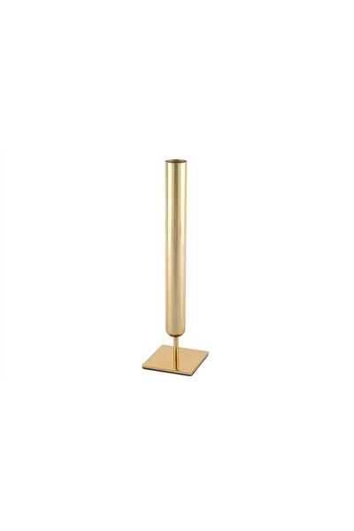 Mikasa Moor Gold Tall Vase 10X39Cm