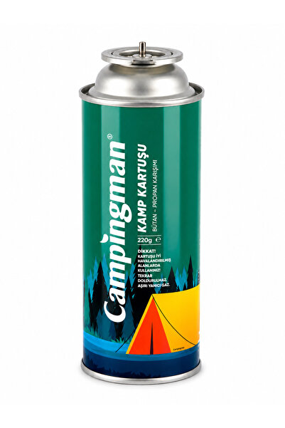 Orcamp 220 Gram Gaz Kartuşu Campingman 12 Adet