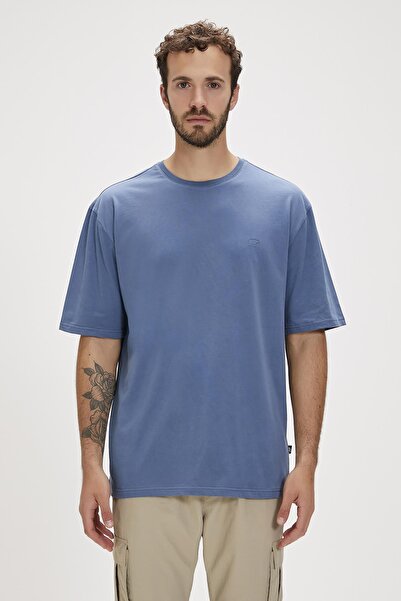 Bad Bear Liber Oversize Men's T-shirt 22.01.07.052 Blue