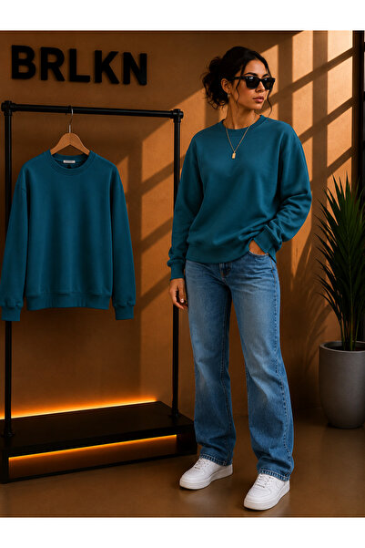 BRLKN Crew Neck Basic Sweatshirt