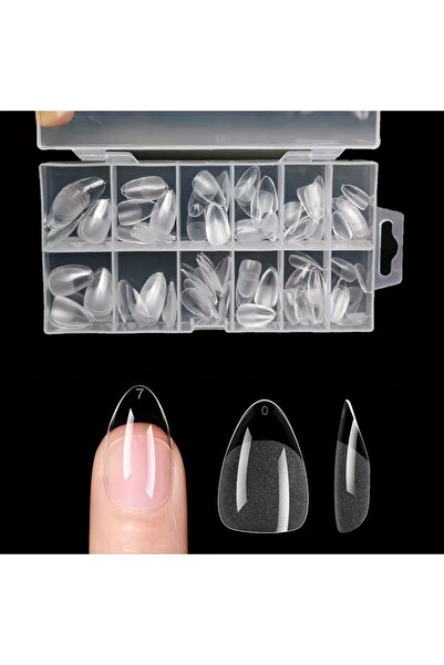 choice2 120 Short almond 120Pcs Full Cover Press On Nail Tips Stiletto Almond...