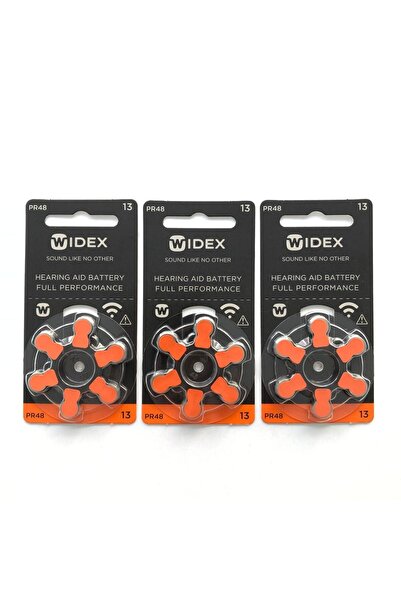 WİDEX Işitme Cihazı 13 Numara Pil 3 Paket