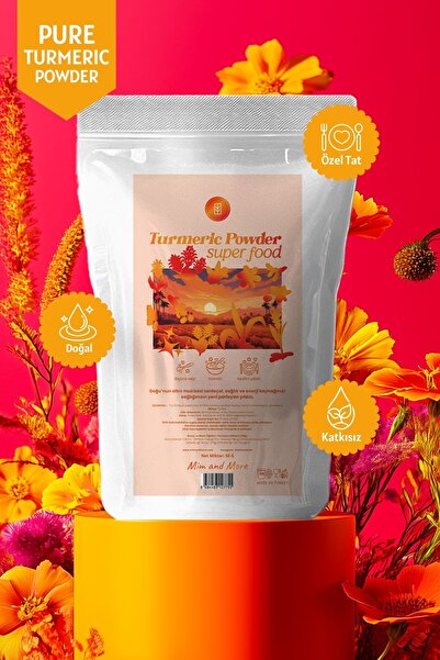 Mim and More Doğal Zerdeçal Tozu - Superfood Turmeric Powder, 50 gr