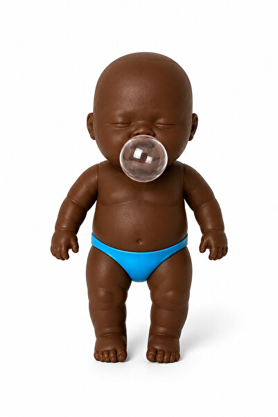 Zenorius Jucărie Squishy Bebeluș 14cm, din TPR, cu Balon Extensibil, Anti-Stres