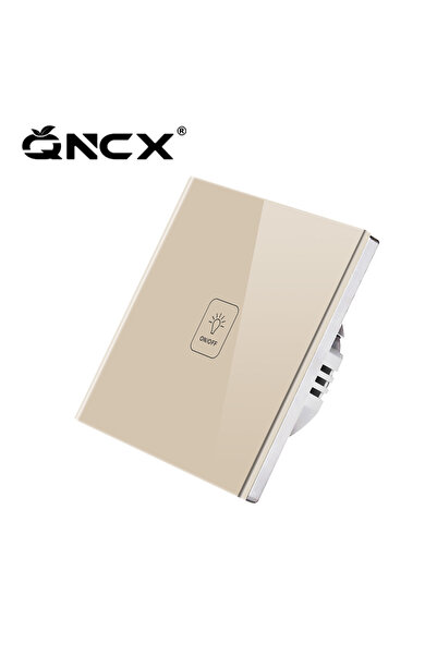 Choice8 gold touch One Wall Touch Switch AC100-240V EU Sensor Lamp Light Swit...