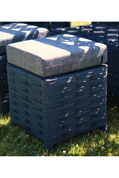 LAVİLLA GARDEN Kumsal Rattan Puf
