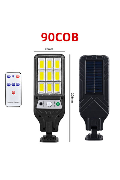 Choice1 SETB-90COB Big Solar Light for Outdoor Solar Lamp Sunlight Motion Sen...